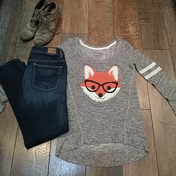 Bethany Mota Tops - Bethany Mota lightweight fox top